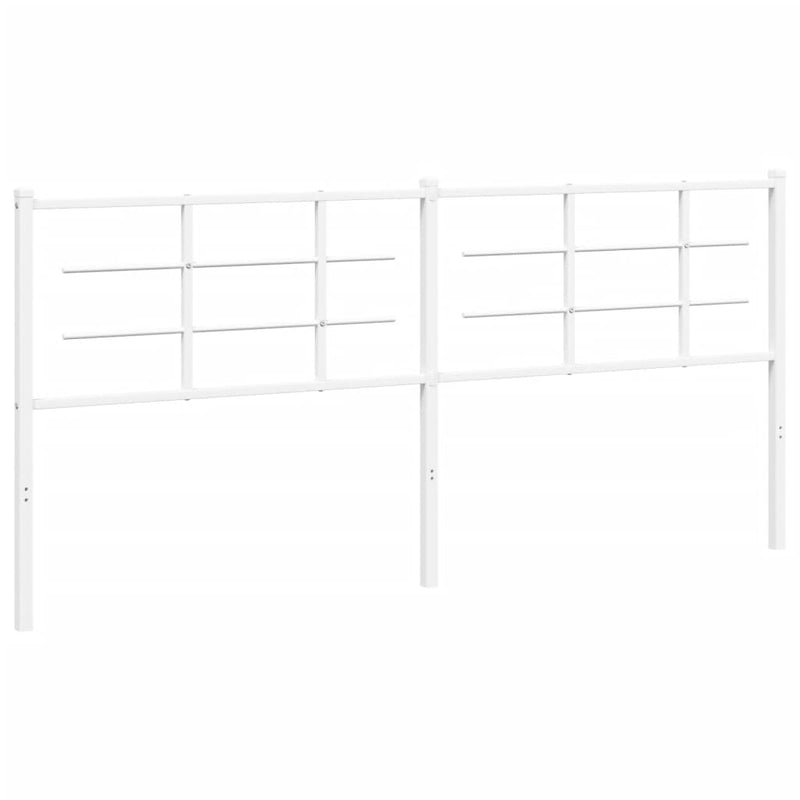 vidaXL fehér fém fejtámla 193 cm
