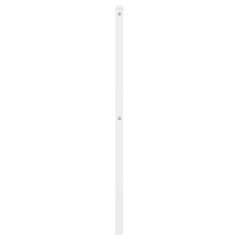 vidaXL fehér fém fejtámla 200 cm