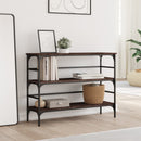 vidaXL barna tölgyszínű szerelt fa tálalóasztal 100 x 32 x 75 cm