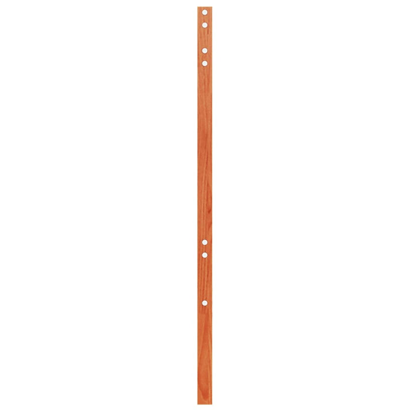 vidaXL viaszbarna tömör fenyőfa fejtámla 100 cm