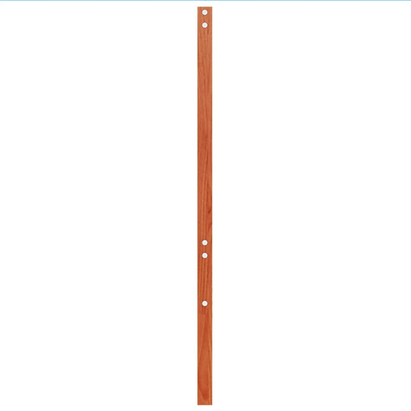 vidaXL viaszbarna tömör fenyőfa fejtámla 100 cm
