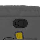 vidaXL szürke műbőr dönthető masszázsfotel