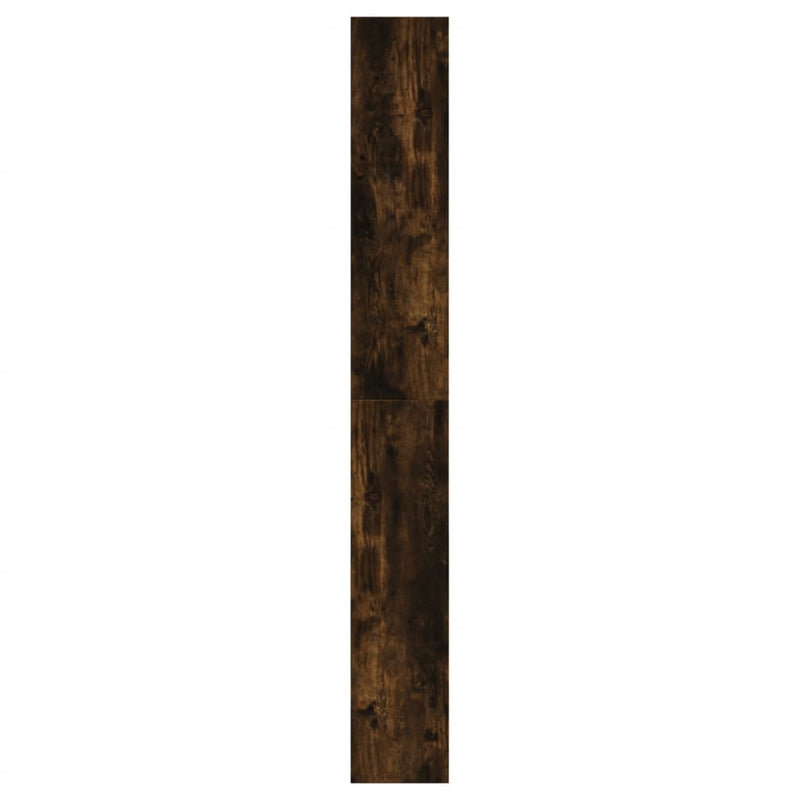 vidaXL füstös tölgy színű szerelt fa cipőszekrény 60 x 21 x 163,5 cm