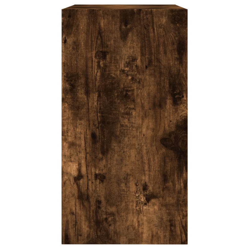 vidaXL füstös tölgy színű szerelt fa cipőszekrény 60 x 34 x 63,5 cm