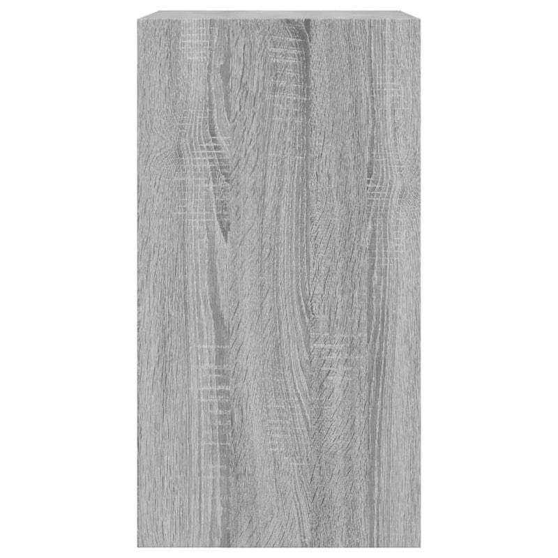 vidaXL szürke sonoma színű szerelt fa cipőszekrény 60 x 34 x 63,5 cm