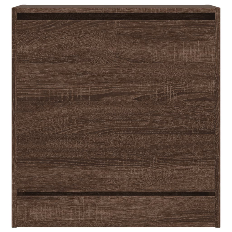 vidaXL barna tölgyszínű szerelt fa cipősszekrény 60 x 34 x 63,5 cm