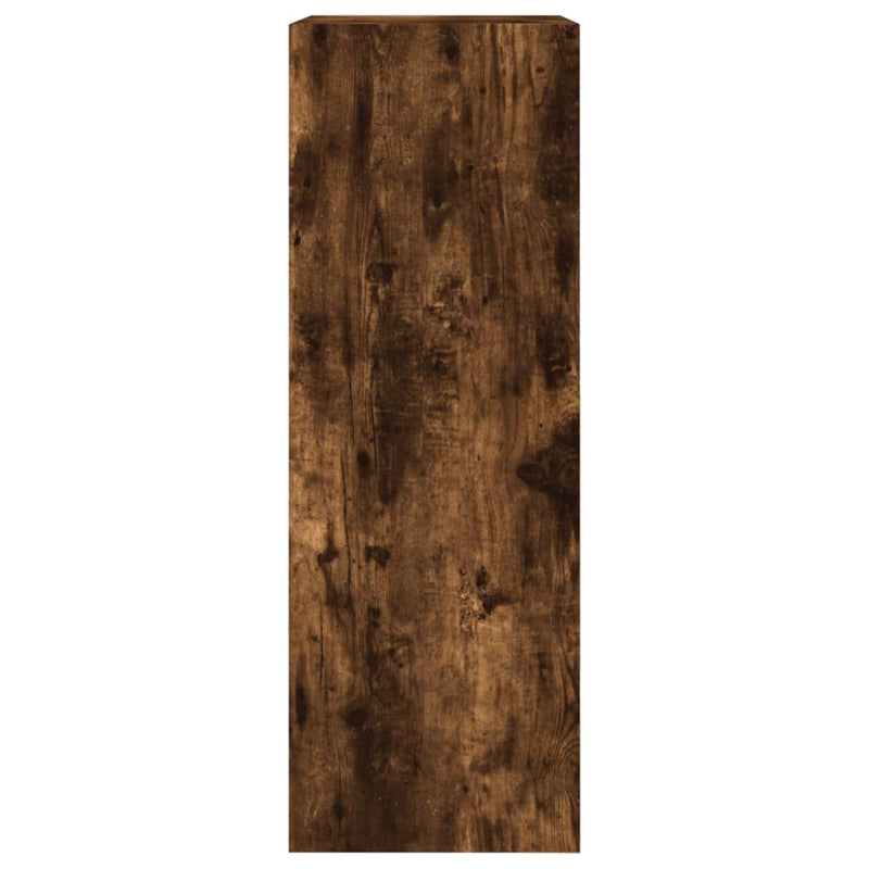 vidaXL füstös tölgy színű szerelt fa cipőszekrény 60 x 34 x 96,5 cm
