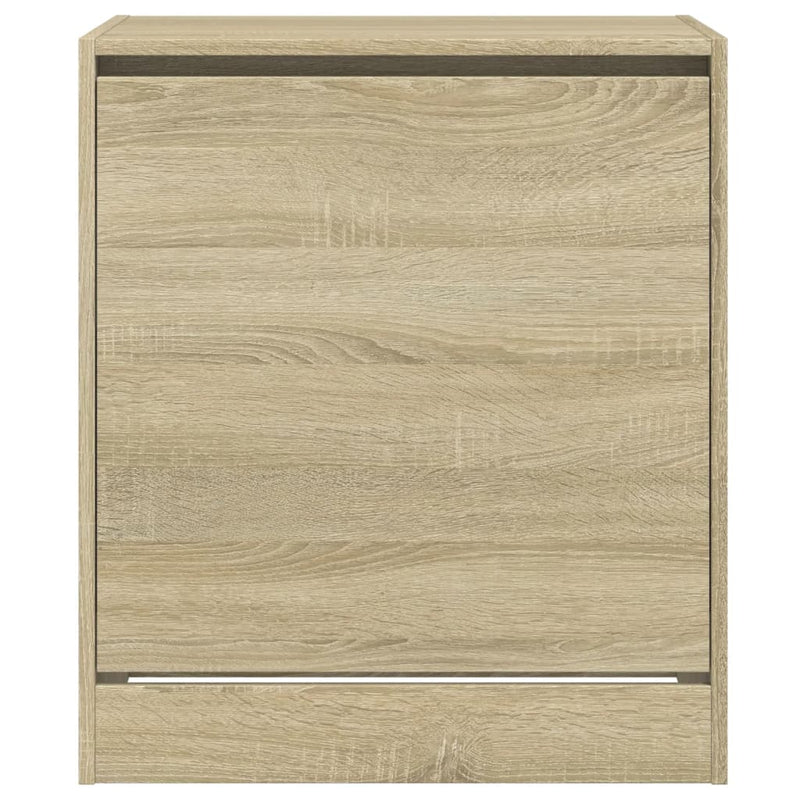 vidaXL sonoma tölgy színű szerelt fa cipőszekrény 60 x 42 x 69 cm