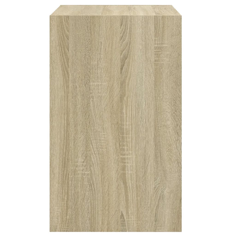 vidaXL sonoma tölgy színű szerelt fa cipőszekrény 60 x 42 x 69 cm
