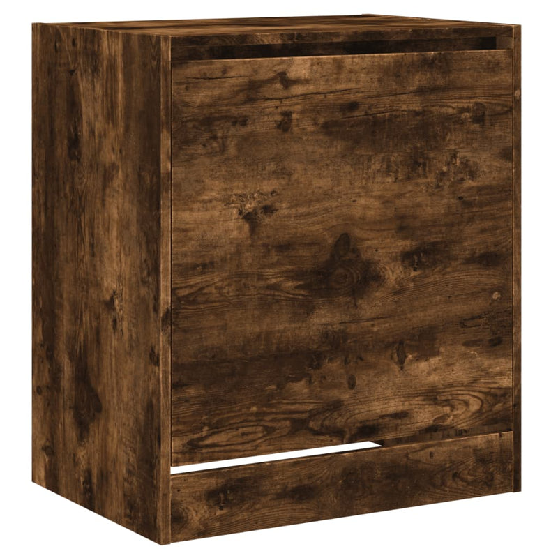 vidaXL füstös tölgy színű szerelt fa cipőszekrény 60 x 42 x 69 cm