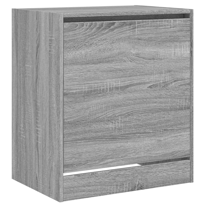 vidaXL szürke sonoma színű szerelt fa cipősszekrény 60 x 42 x 69 cm
