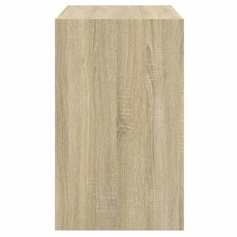vidaXL sonoma tölgy színű szerelt fa cipőszekrény 80x42x69 cm