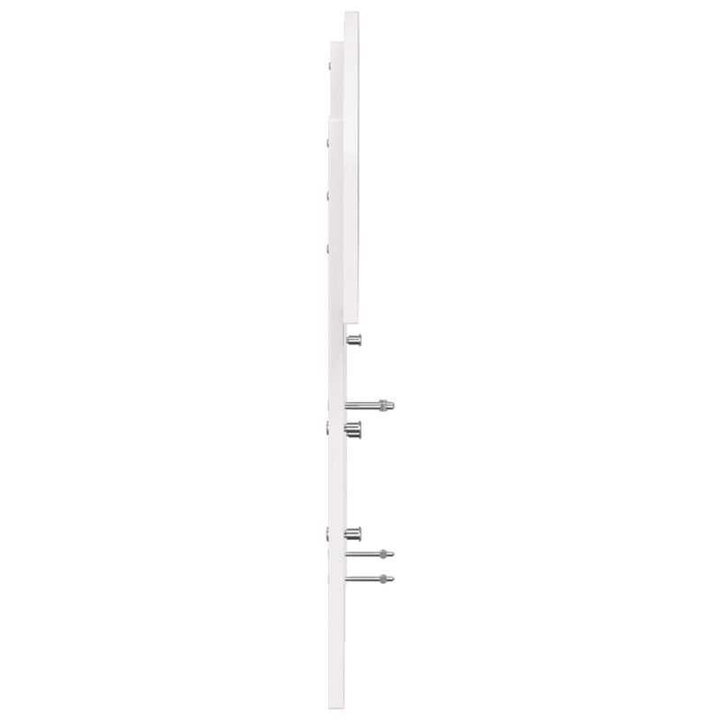 vidaXL fehér tömör fenyőfa fejtámla 150 cm