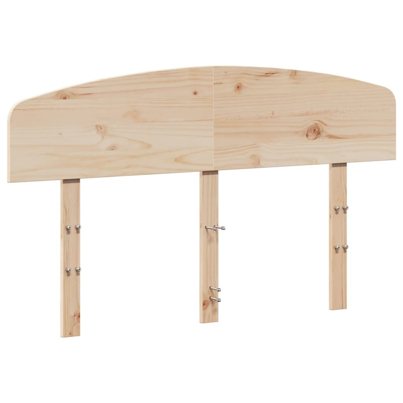 vidaXL tömör fenyőfa fejtámla 120 cm