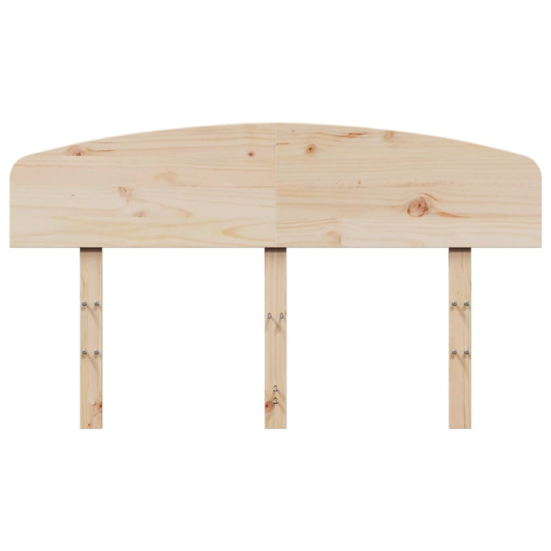 vidaXL tömör fenyőfa fejtámla 120 cm