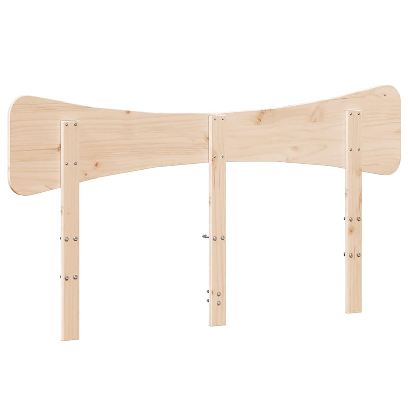 vidaXL tömör fenyőfa fejtámla 150 cm