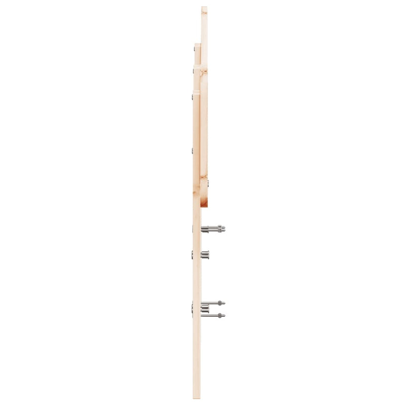 vidaXL tömör fenyőfa fejtámla 120 cm