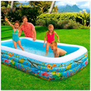 Mintás családi medence, 310 x 178 x 51 cm