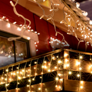 LED-es jégcsap fényfüggöny KKF 158/WW