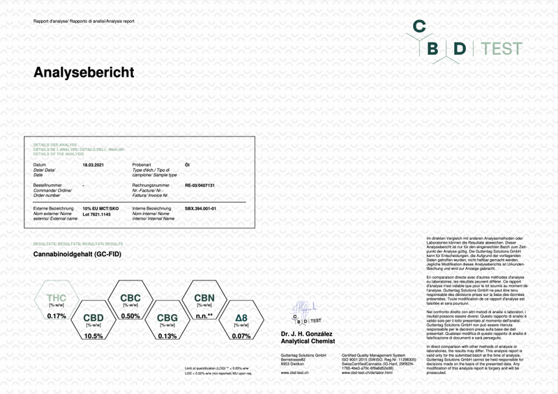 Hempyend Protect 10% / 1000mg CBD Teljes Spektrumú olaj Feketekömény olajjal, Körömvirággal Ligetszépével 10ml MCT